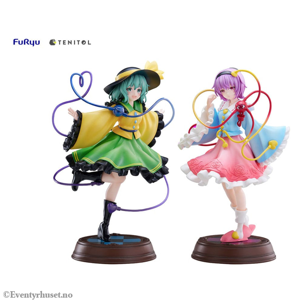 Touhou Project Tenitol PVC Statue Koishi Komeiji & Satori Komeiji 22 cm Manga & Anime