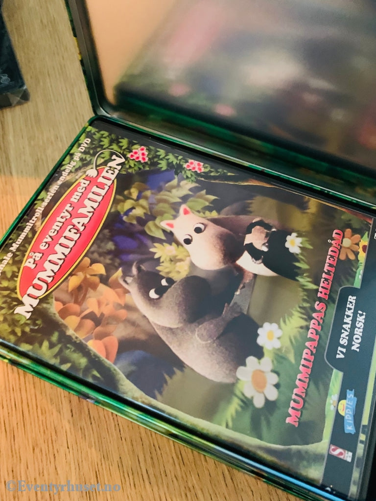 Tove Jansson. 1979-82 / 2008. På Eventyr Med Mummifamilien. Dvd Steelbox Samleboks.