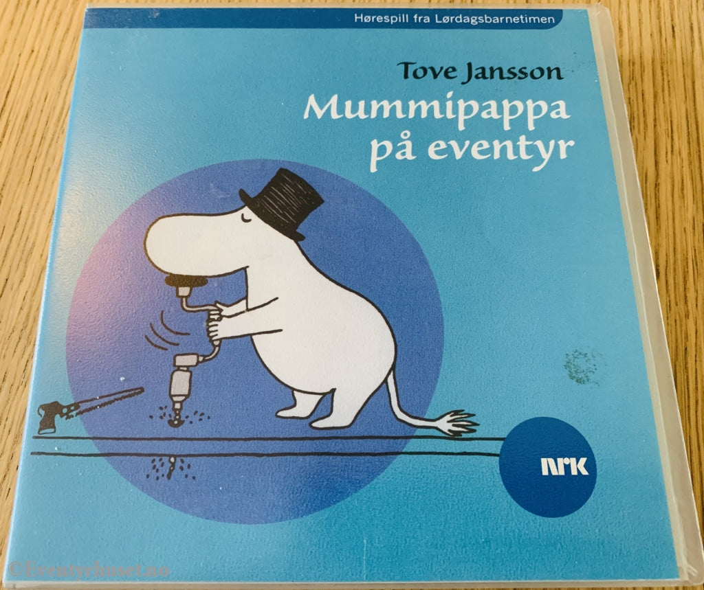 Tove Jansson. 1985/04. Mummipappa På Eventyr - Hørespill Fra Lørdagsbarnetimen (Nrk). Lydbok 2 Cd.