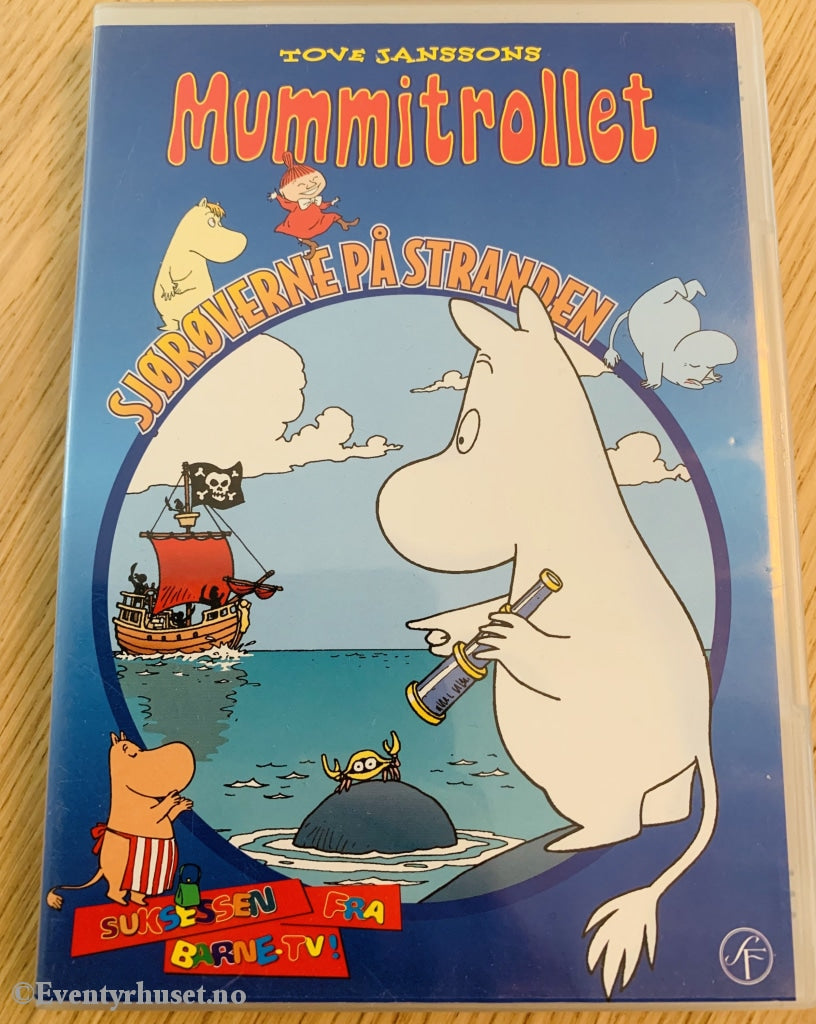 Tove Jansson. 1990-92. Mummitrollet - Sjørøverne På Stranden. Dvd. Dvd