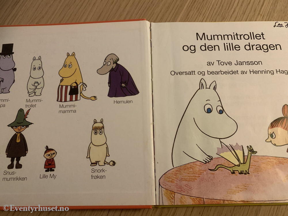 Tove Jansson. 1992/97. Mummitrollet Og Den Lille Dragen. Fortelling