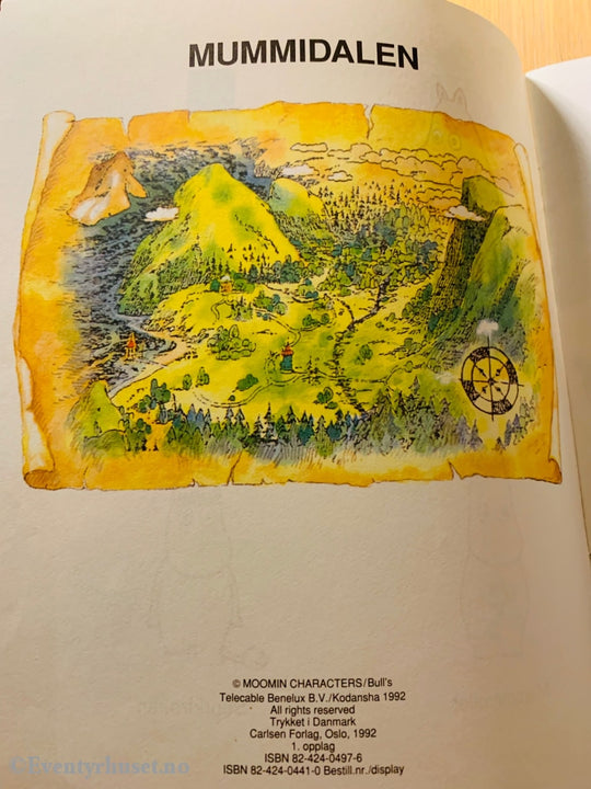 Tove Jansson. 1992. Mummitrollet - Eventyret På Hatifnattøya. Hefte