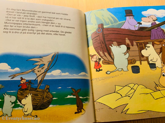 Tove Jansson. 1992. Mummitrollet - Eventyret På Hatifnattøya. Hefte