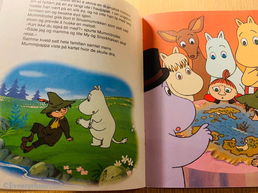 Tove Jansson. 1992. Mummitrollet - Reisen Til Fyrtårnet. Hefte