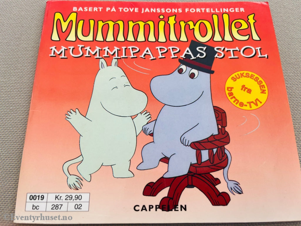 Tove Jansson. 1993/00. Mummitrollet - Mummipappas Stol. Hefte