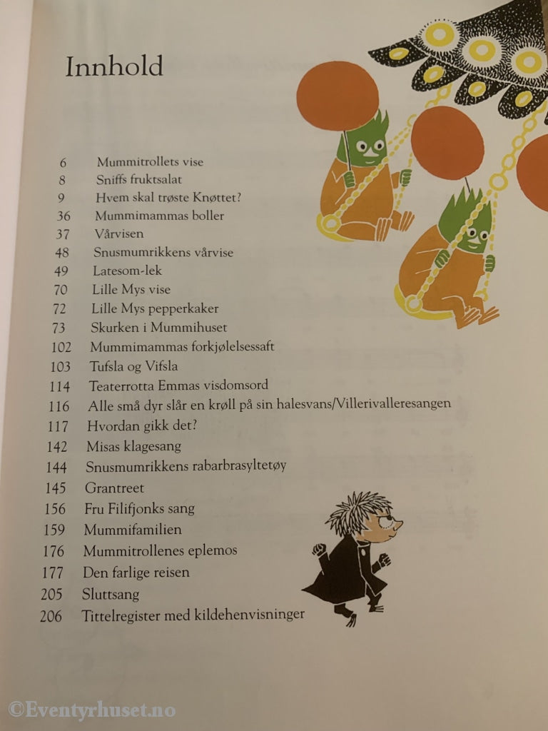 Tove Jansson. 1994/2000. Den Store Mummiboka. Fortelling
