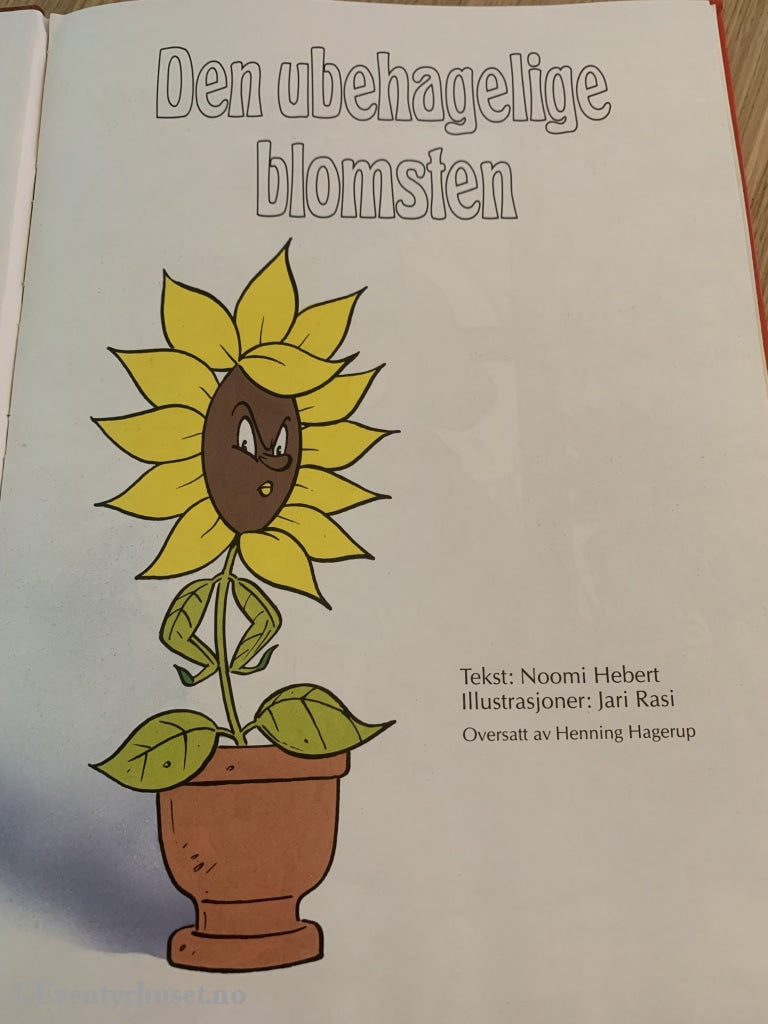 Tove Jansson. 1994. Mummitrollet - Den Ubehagelige Blomsten. Fortelling