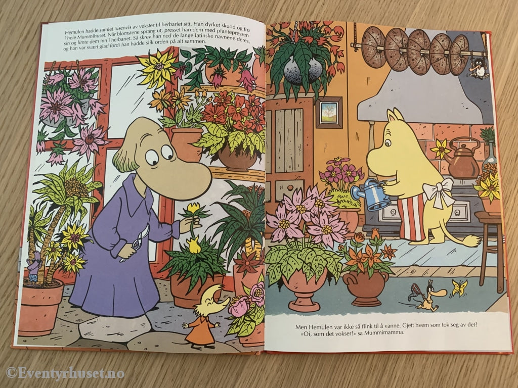 Tove Jansson. 1994. Mummitrollet - Den Ubehagelige Blomsten. Fortelling