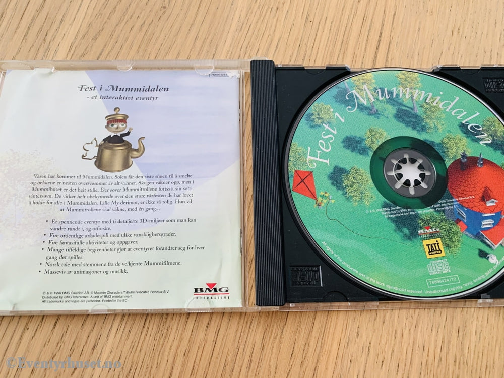 Tove Jansson. 1996. Fest I Mummidalen. Pc-Spill. Pc Spill
