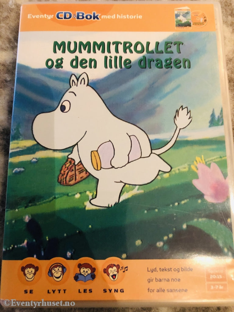 Tove Jansson. 2003. Mummitrollet Og Den Lille Dragen. Cd & Bok. Lydbok