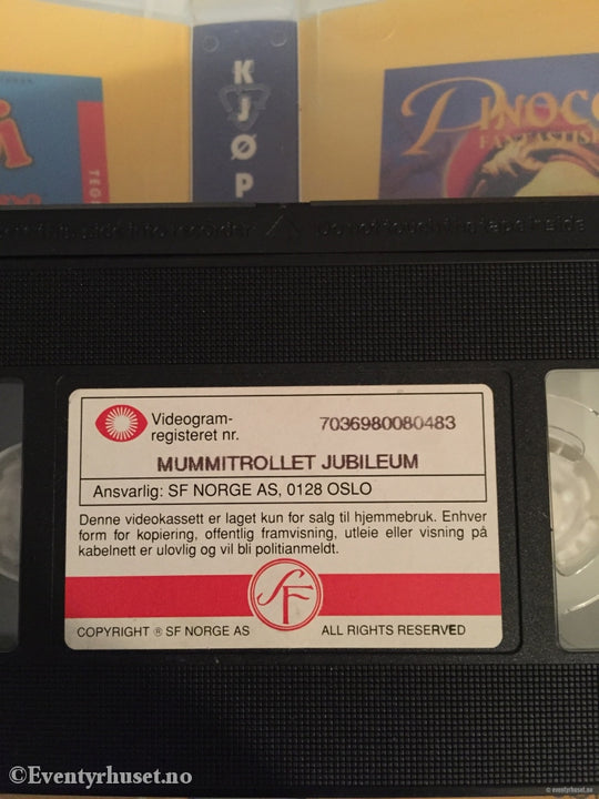 Tove Jansson. 8048. Mummitrollets Jubileum. Vhs