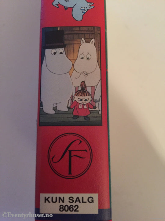 Tove Jansson. 8062. Mummitrollet. Eksplosjonene. Vhs