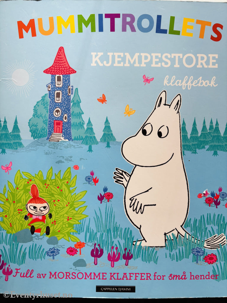 Tove Jansson (basert på). Mummitrollets kjempestore klaffebok. 2018. Barnebok.