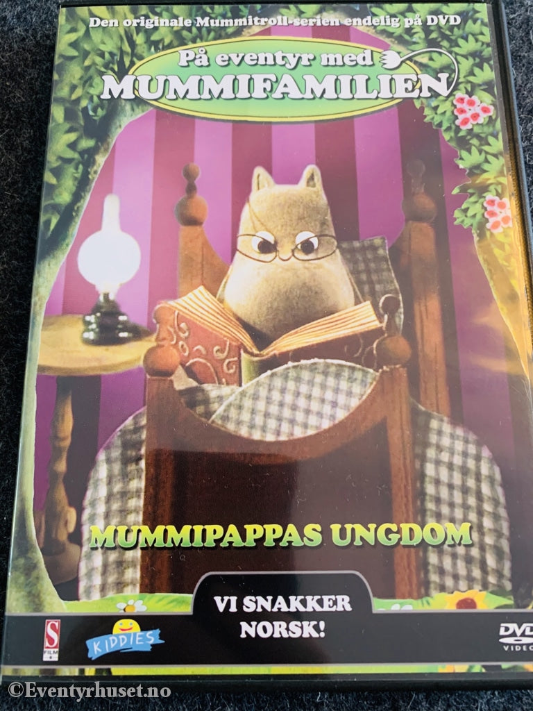 Tove Jansson. På Eventyr Med Mummifamilien - Mummipappas Ungdom. Dvd. Dvd