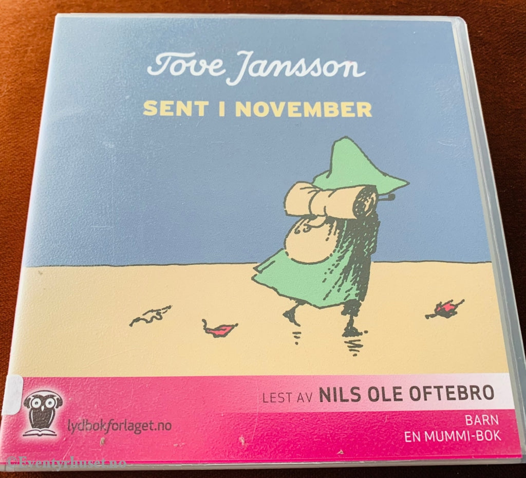 Tove Jansson. Sent I November. Lydbok På Cd.