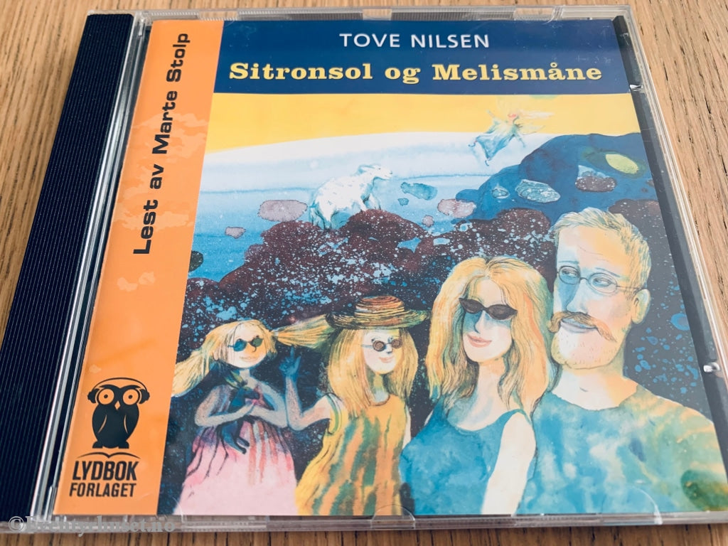 Tove Nilsen. 1996/05. Sitronsol Og Melismåne. Lydbok På 1 Cd.
