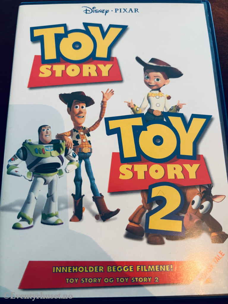 Toy Story / Toy Story 2. DVD.