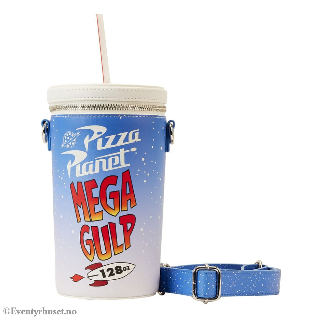 Toy Story by Loungefly Crossbody Pizza Planet Mega Gulp Fashion & Accessories