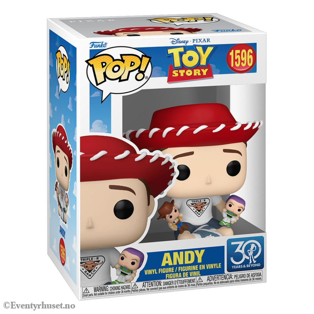 Toy Story POP! Disney Vinyl Figures Andy (30th Anniversary) 9 cm Collectibles