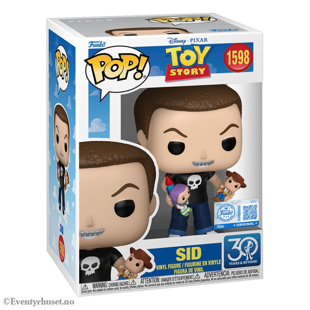 Toy Story POP! Disney Vinyl Figures Sid (30th Anniversary) 9 cm Collectibles