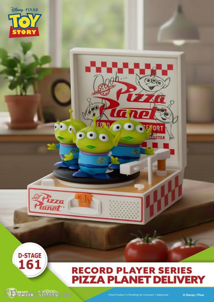 Toy Story Record Player Series PVC figure Pizza Planet Delivery 12 cm Home & Gifts