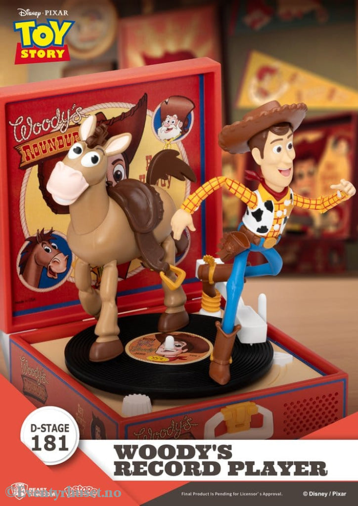 Toy Story Record Player Series PVC figure Woody’s Record Player 13 cm Home & Gifts