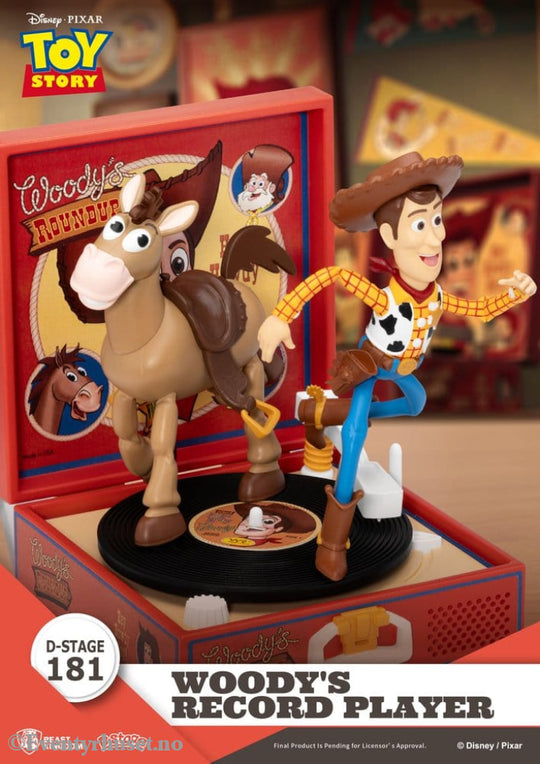 Toy Story Record Player Series PVC figure Woody’s Record Player 13 cm Home & Gifts
