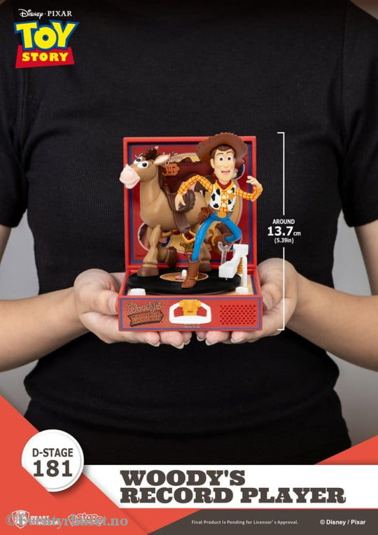 Toy Story Record Player Series PVC figure Woody’s Record Player 13 cm Home & Gifts