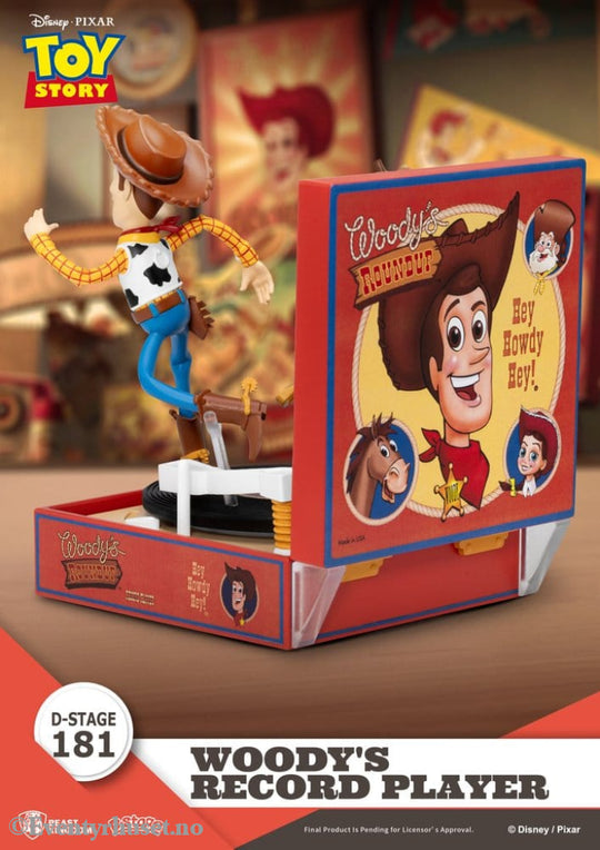 Toy Story Record Player Series PVC figure Woody’s Record Player 13 cm Home & Gifts