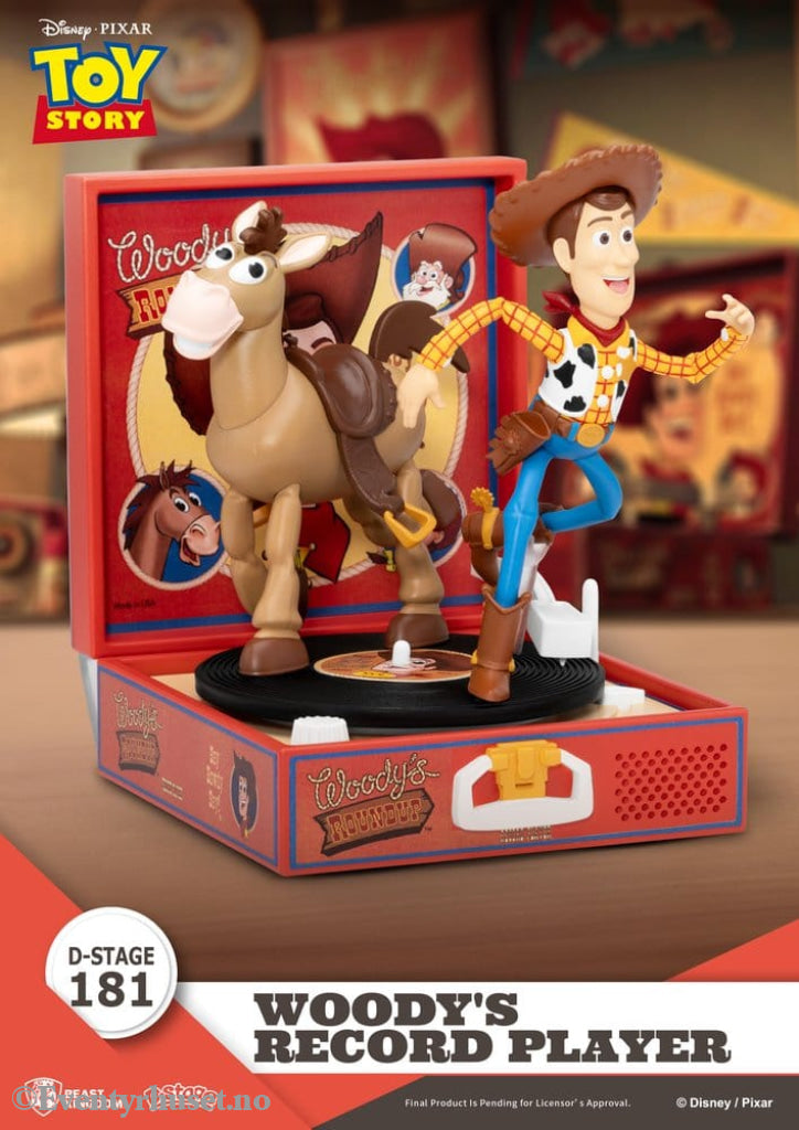 Toy Story Record Player Series PVC figure Woody’s Record Player 13 cm Home & Gifts
