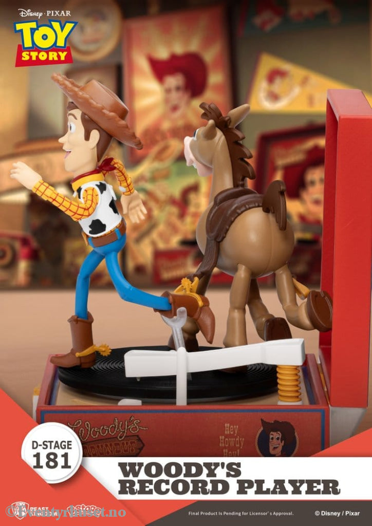 Toy Story Record Player Series PVC figure Woody’s Record Player 13 cm Home & Gifts