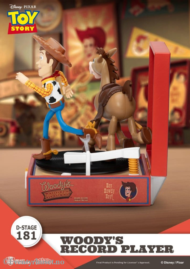 Toy Story Record Player Series PVC figure Woody’s Record Player 13 cm Home & Gifts