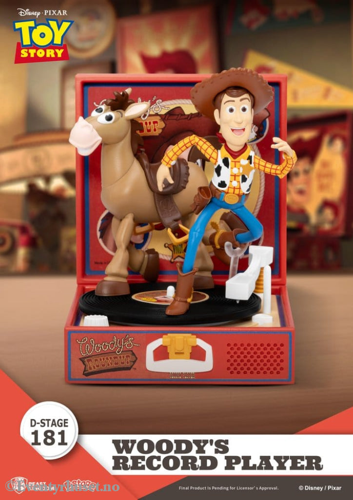 Toy Story Record Player Series PVC figure Woody’s Record Player 13 cm Home & Gifts