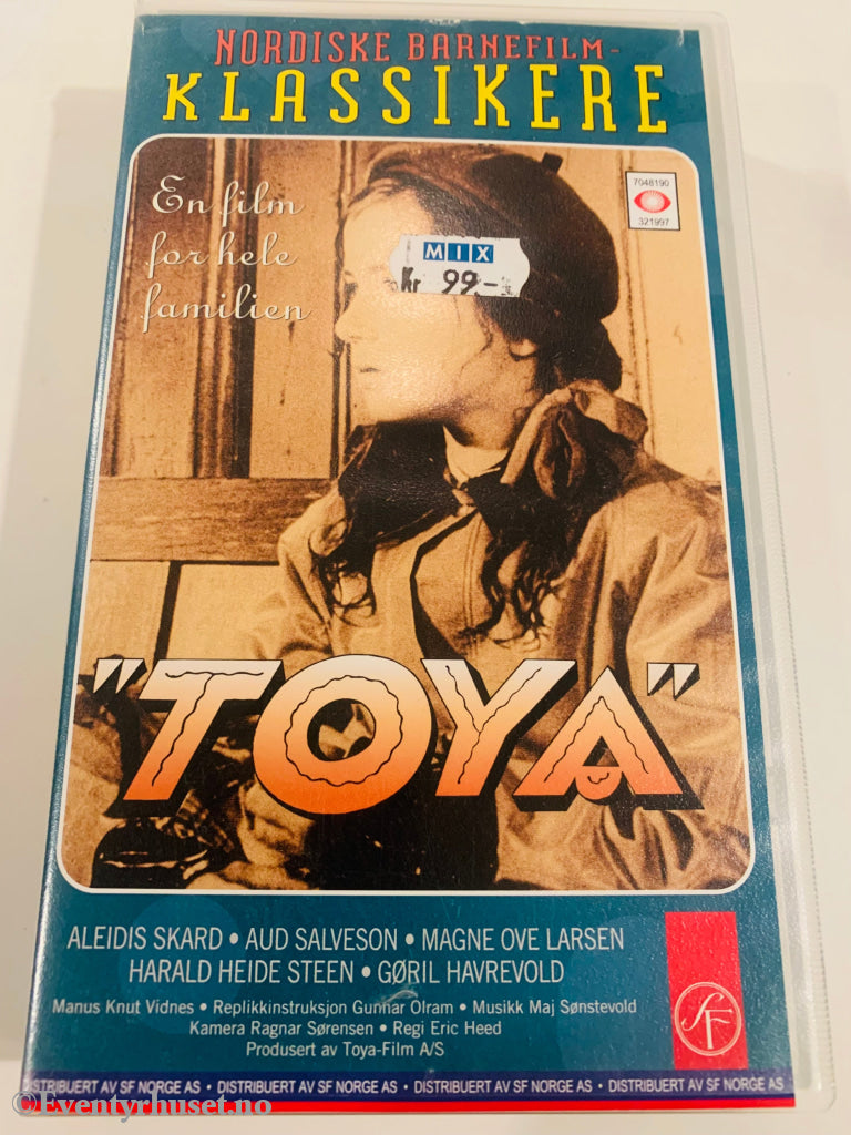 Toya (Norske Barnefilm-Klassikere). 1956. Vhs. Vhs