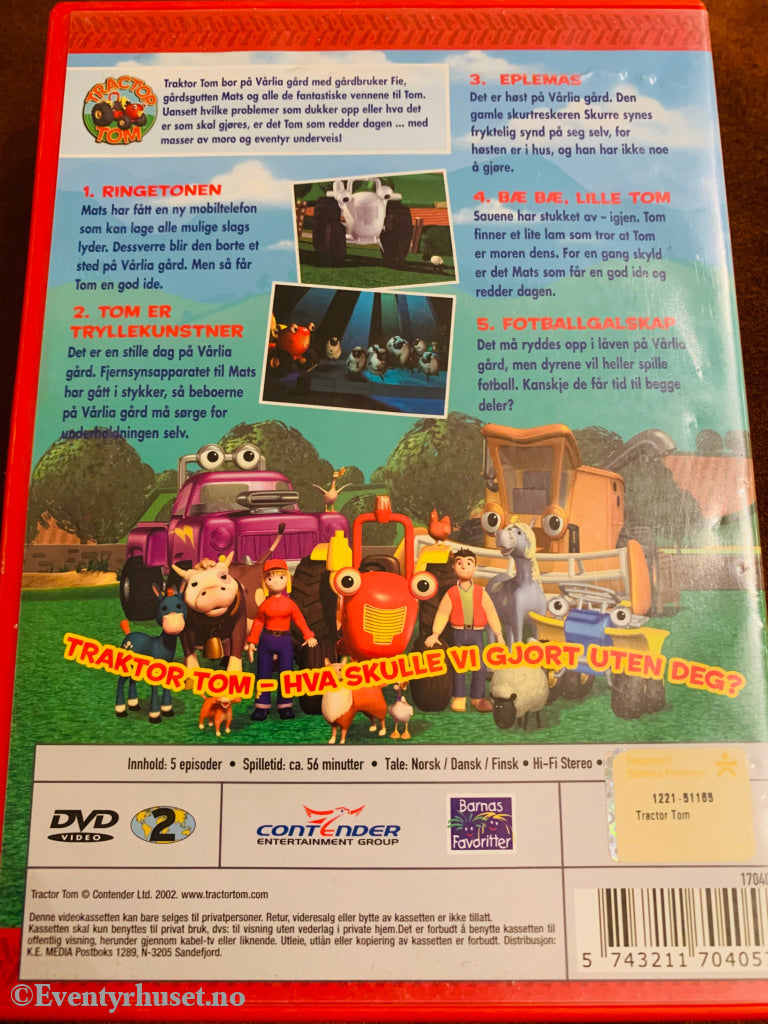 Tractor Tom. Vol. 1. 2002. Dvd. Dvd