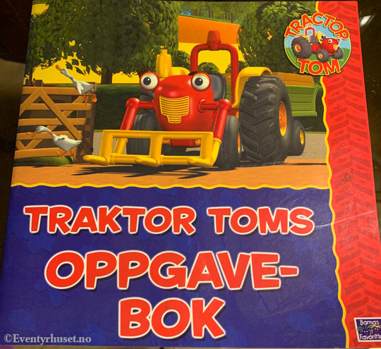 Traktor Tom. Oppgavebok (Ubrukt). Klistremerkealbum