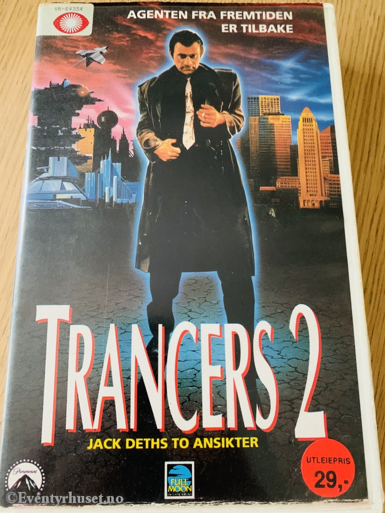 Trancers 2 (Future Cop). 1991. Vhs Big Box.