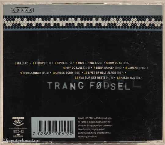 Trang Fødsel - Hybel 1997 . Musikk-CD.