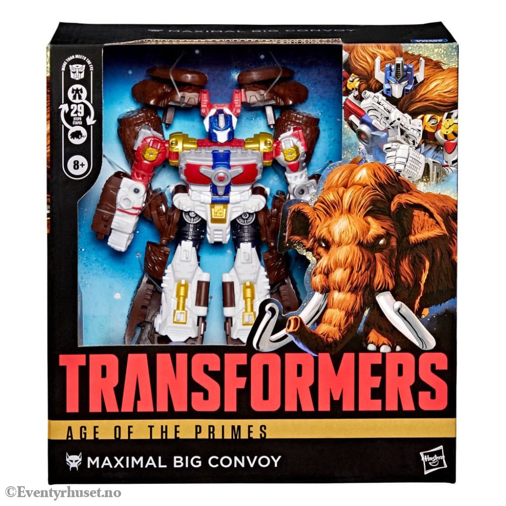 Transformers Age of the Primes Leader Class Action Figure Maximal Big Convoy 19 cm Toys