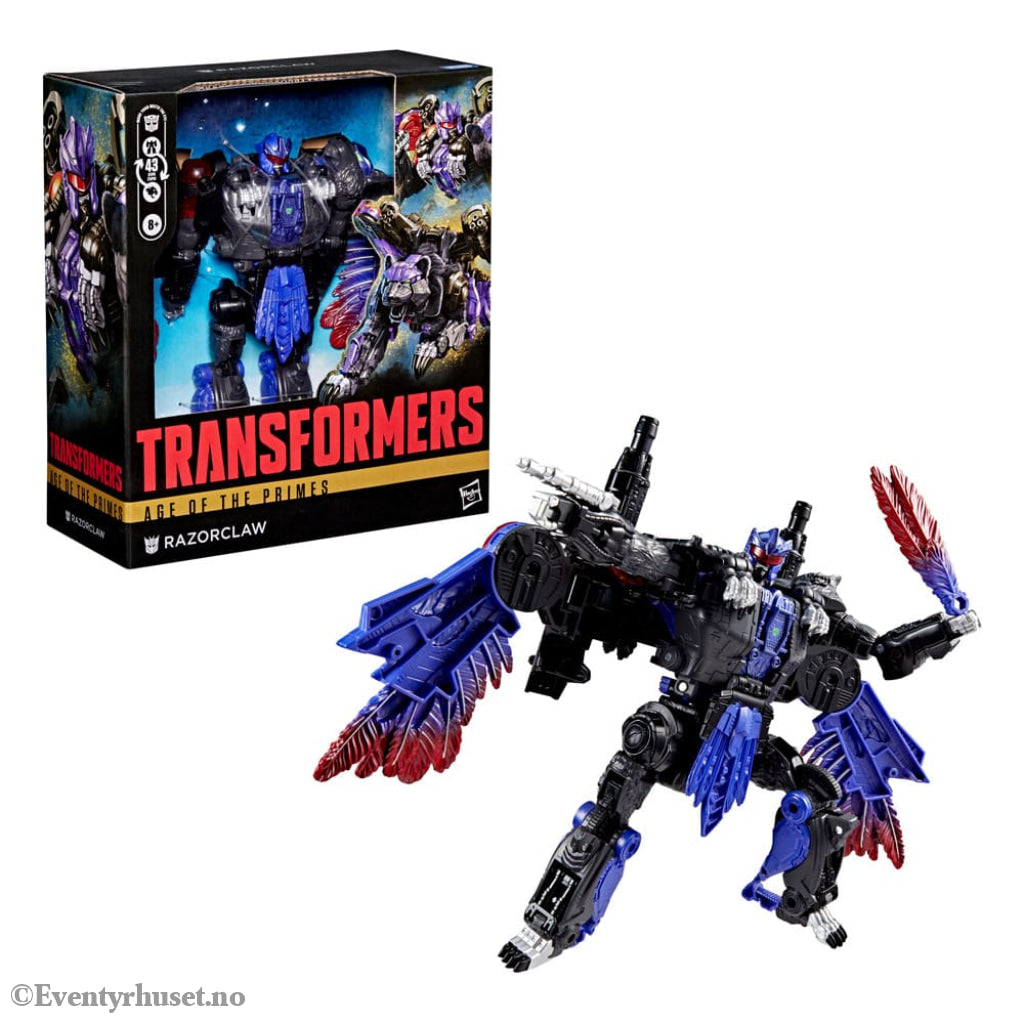 Transformers Age of the Primes Leader Class Action Figure Razorclaw 19 cm Toys