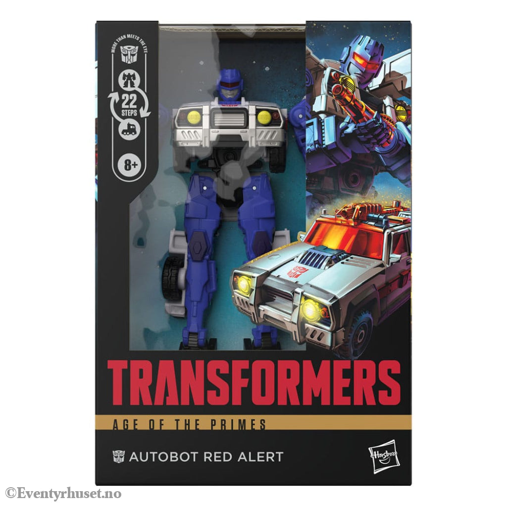 Transformers Age of the Primes Voyager Class Action Figure The Thirteen Autobot Red Alert 18 cm Toys
