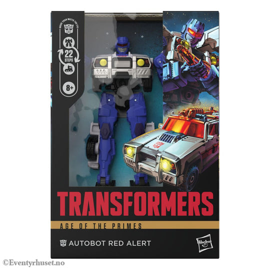 Transformers Age of the Primes Voyager Class Action Figure The Thirteen Autobot Red Alert 18 cm Toys