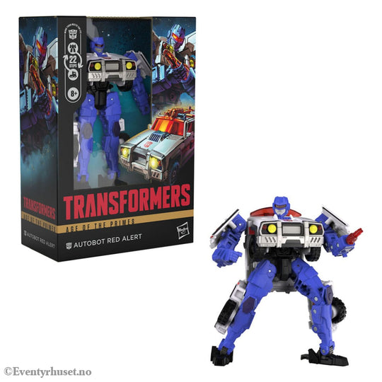 Transformers Age of the Primes Voyager Class Action Figure The Thirteen Autobot Red Alert 18 cm Toys