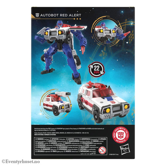 Transformers Age of the Primes Voyager Class Action Figure The Thirteen Autobot Red Alert 18 cm Toys