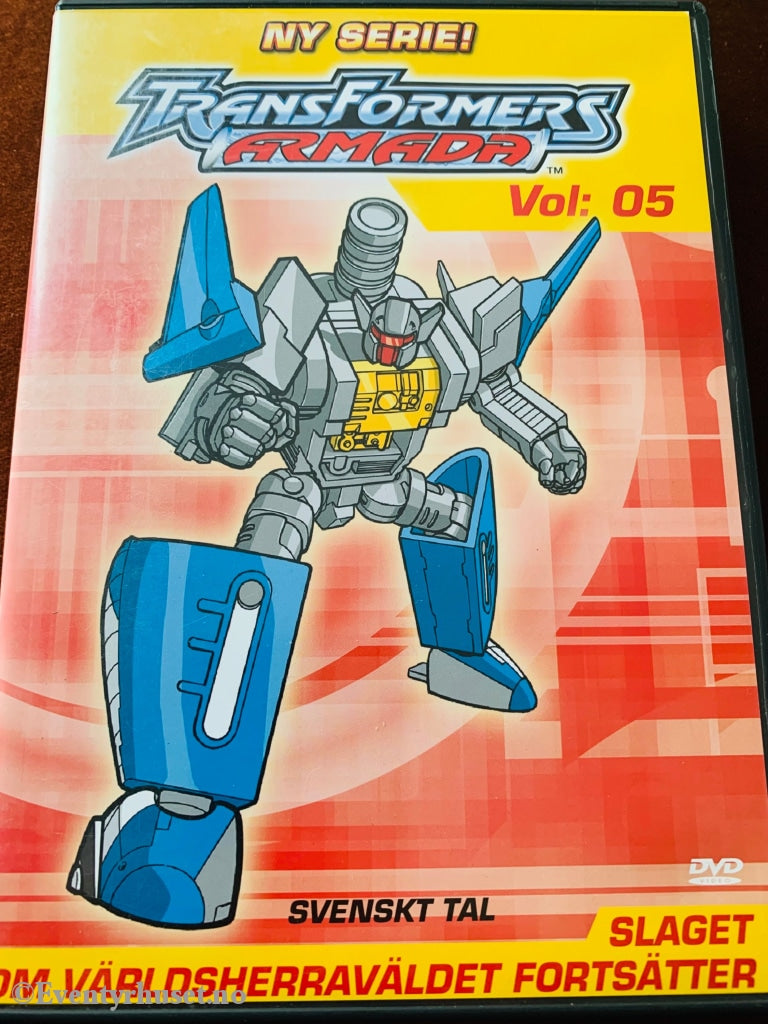 Transformers Armada. Dvd 5. Svensk Tale.