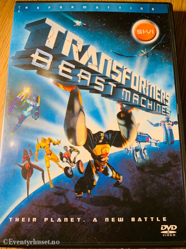 Transformers Beast Machines. Sesong 1. Vol. 1999. Dvd. Dvd