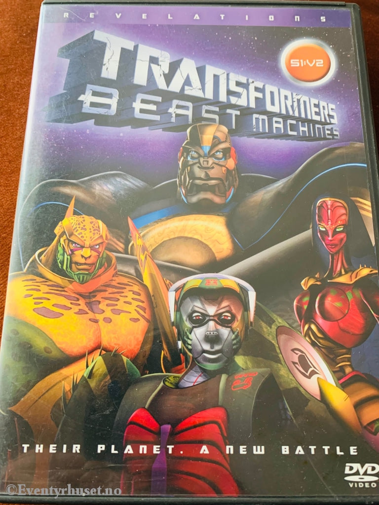 Transformers Beast Machines. Sesong 1. Vol. 2. 1999. Dvd. Dvd