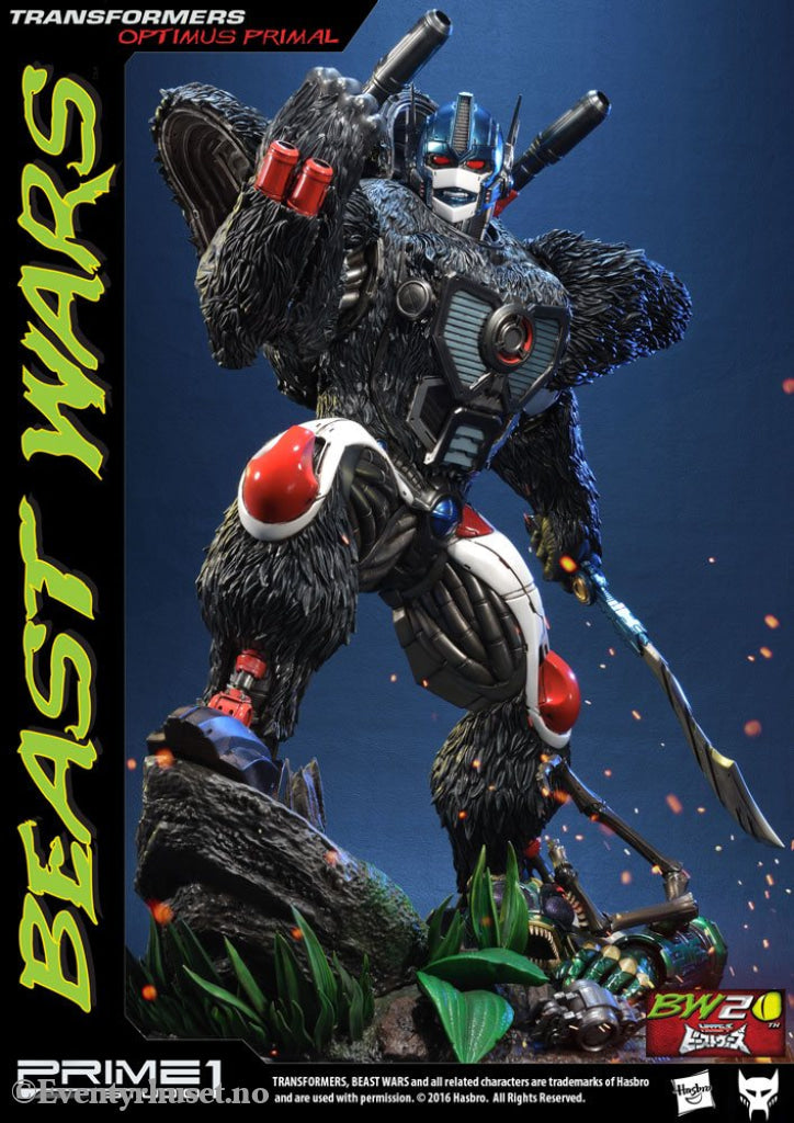 Transformers Beast Wars 1/3 Statues Optimus Primal & Optimus Primal Exclusive 63 cm Assortment (3) Collectibles