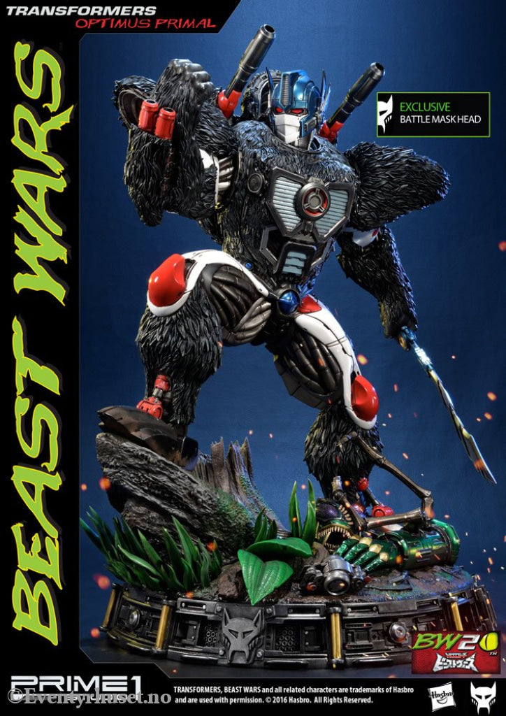 Transformers Beast Wars 1/3 Statues Optimus Primal & Optimus Primal Exclusive 63 cm Assortment (3) Collectibles