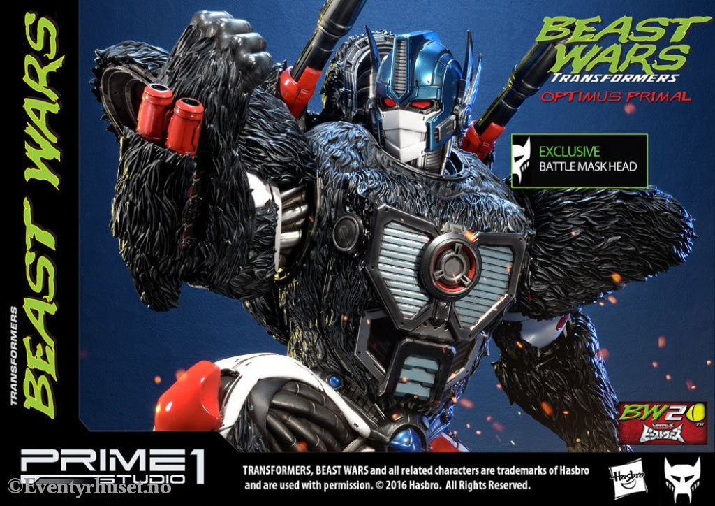 Transformers Beast Wars 1/3 Statues Optimus Primal & Optimus Primal Exclusive 63 cm Assortment (3) Collectibles